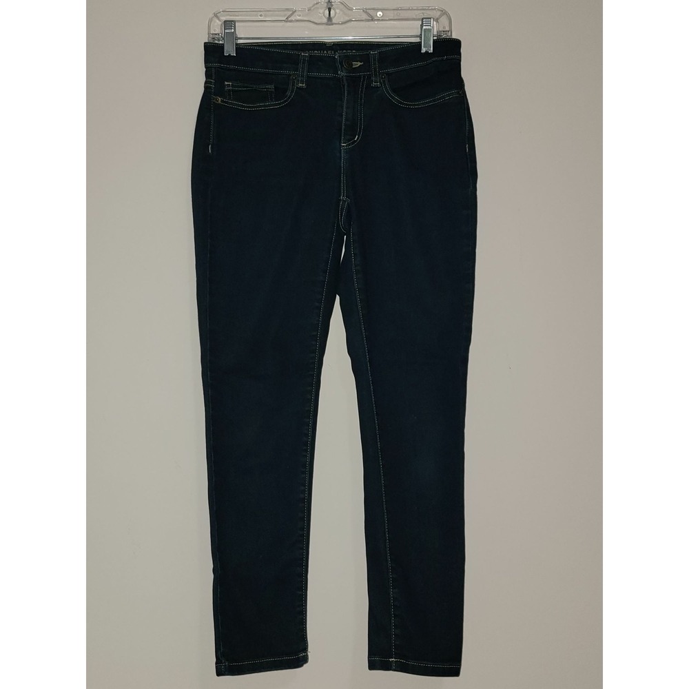 Michael Kors Izzy Cropped Skinny Jeans‎ Dark Wash Size 4